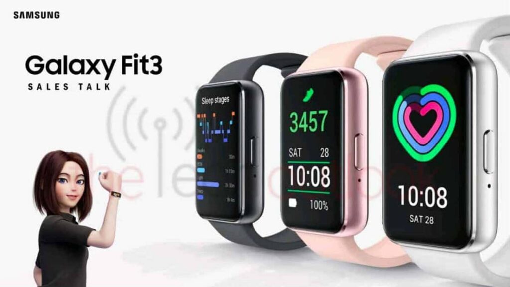 "سامسونج" تكشف عن ساعة اللياقة البدنيّة "Galaxy Fit3" الجديدة