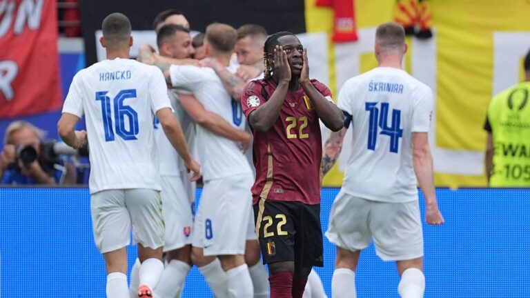 يورو 2024.. سلوفاكيا تصعق بلجيكا بهدف سخرانس