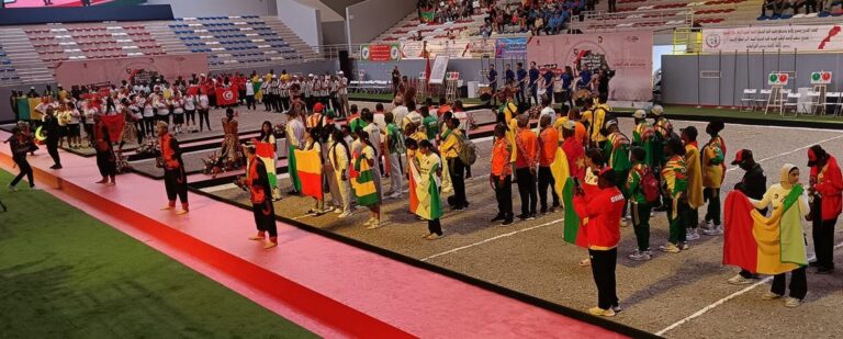 البطولة الإفريقية التاسعة للكرة الحديدية بمراكش: تأهل المنتخب الوطني المغربي إناث (2) للمباراة النهائية