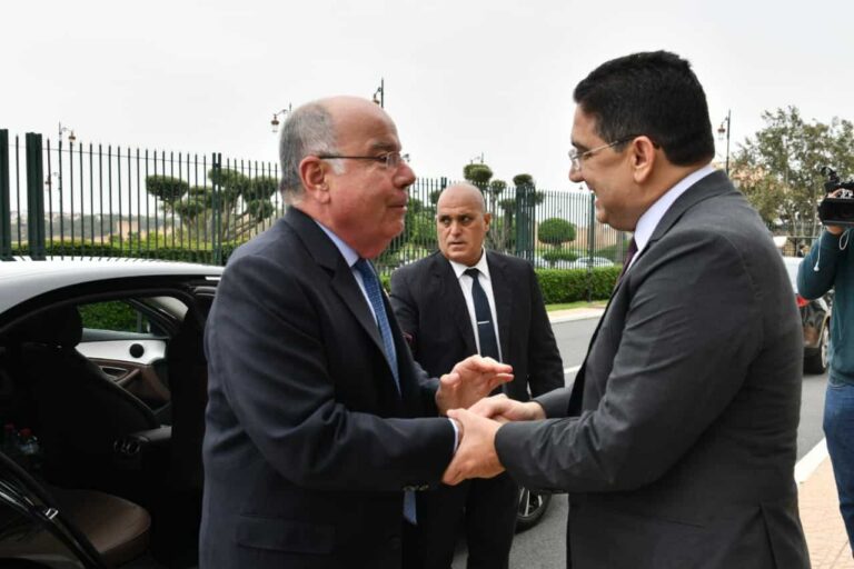 بوريطة يستقبل وزير العلاقات الخارجية بجمهورية البرازيل الاتحادية (صور)