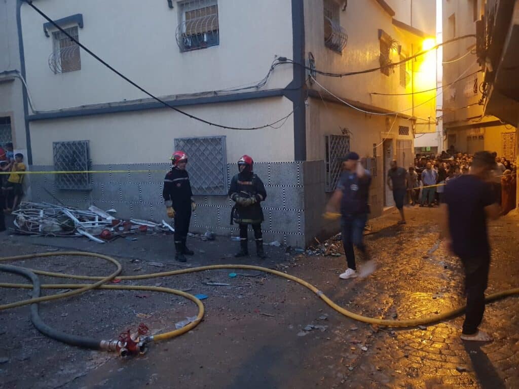 طنجة.. انفجار قنينة غاز يودي بحياة سيدتين
