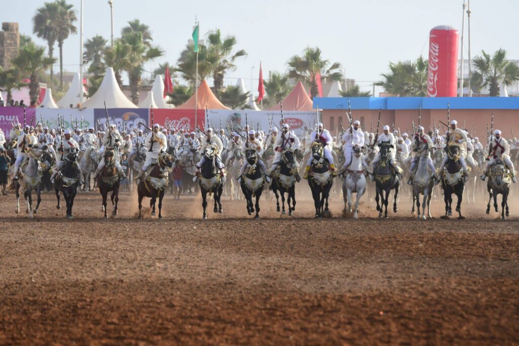 افتتاح المهرجان الربيعي للتبوريدة "مولاي عبد الله" بالجديدة.. 42 سربة وأكثر من 600 فارس
