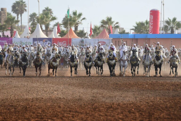 افتتاح المهرجان الربيعي للتبوريدة "مولاي عبد الله" بالجديدة.. 42 سربة وأكثر من 600 فارس
