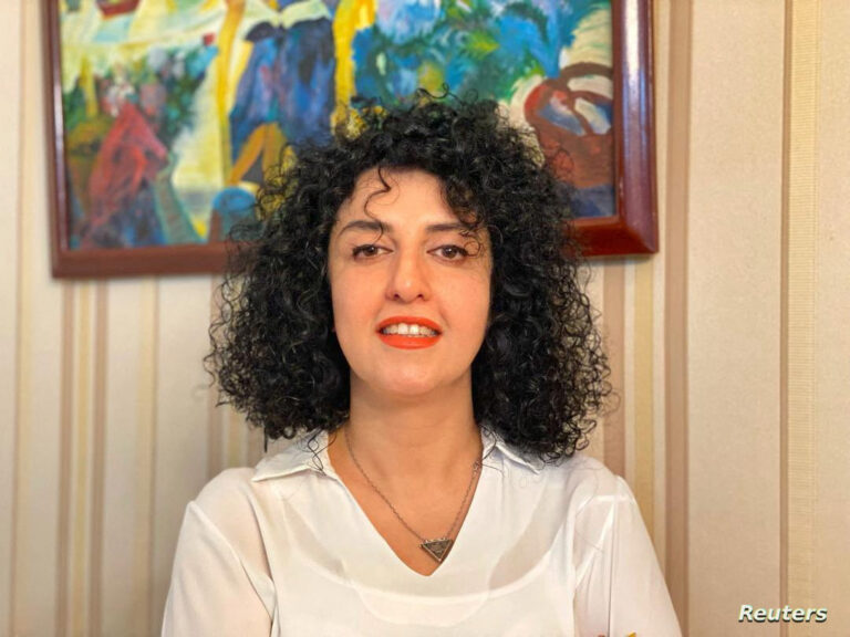 الإيرانية الحائزة جائزة نوبل للسلام نرجس محمدي تسرّب رسالة من سجنها