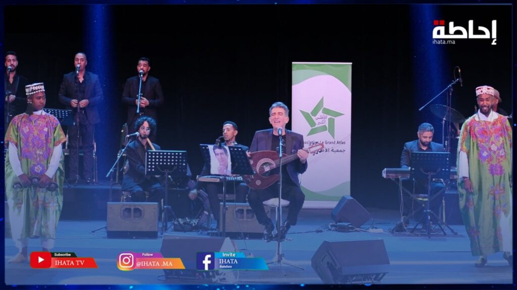 كناوة ونعمان لحلو يتحفون جمهور مهرجان الفنون الشعبية بأغنية "موغادور"