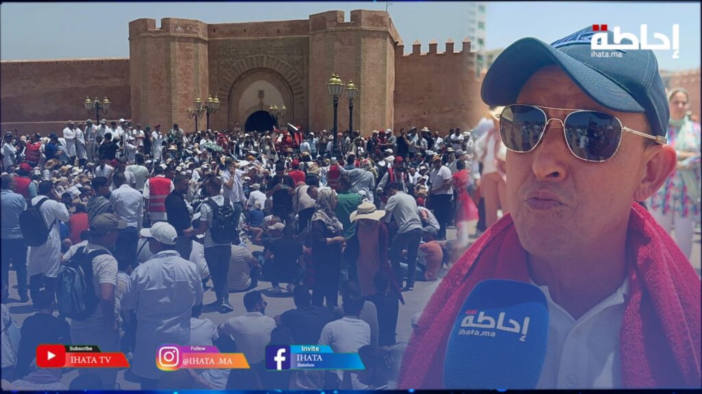 مهنيو الصحة: الحكومة أخلت باتفاقها معنا وندين التدخل الأمني لتفريق مسيرتنا السلمية