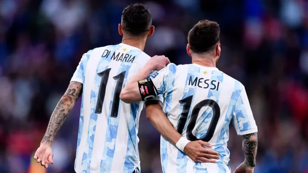 ميسي يكشف عن أمنيته تجاه دي ماريا في نهائي كوبا أمريكا