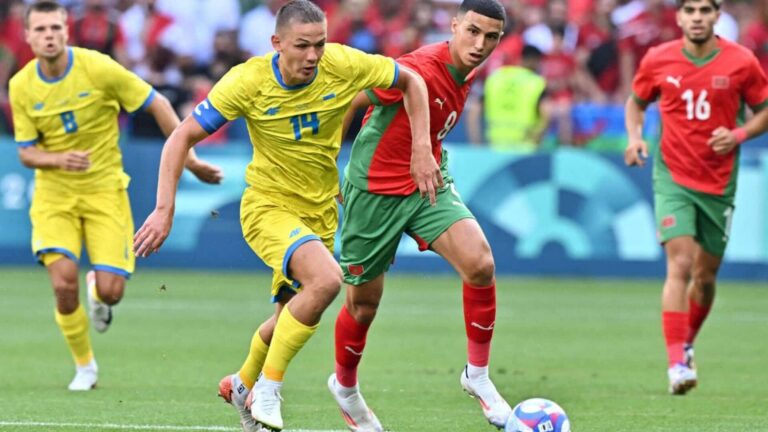 أولمبياد 2024.. هزيمة مريرة للمنتخب الوطني الأولمبي أمام نظيره الأوكراني