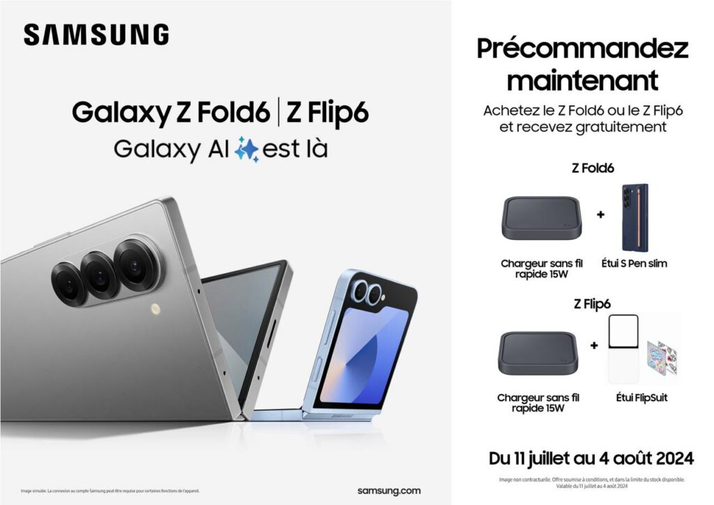 سامسونج تضع تعريفاً جديداً للابتكار مع إطلاق هاتفي Galaxy Z Fold6 وGalaxy Z Flip6