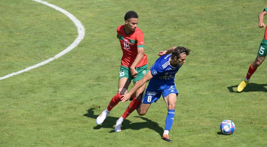 المنتخب الوطني الأولمبي يفوز على فيلفرانش بوجولي الفرنسي