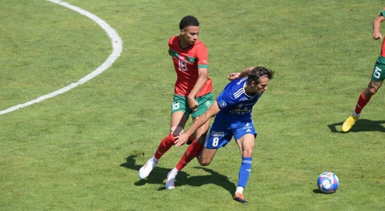 المنتخب الوطني الأولمبي يفوز على فيلفرانش بوجولي الفرنسي