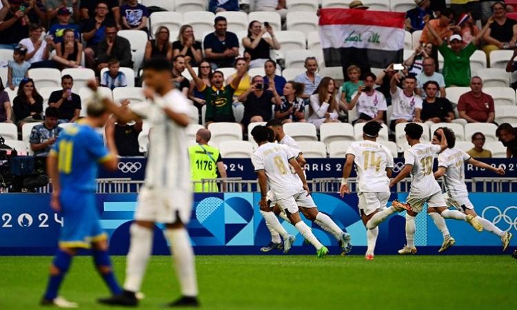 أولمبياد باريس/كرة القدم (رجال).. المنتخب العراقي يتغلب على نظيره الأوكراني (2-1)