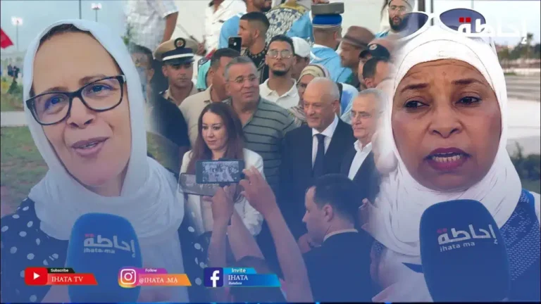 ساكنة الحي المحمدي سعيدة بافتتاح منتزه بشار الخير (فيديو)