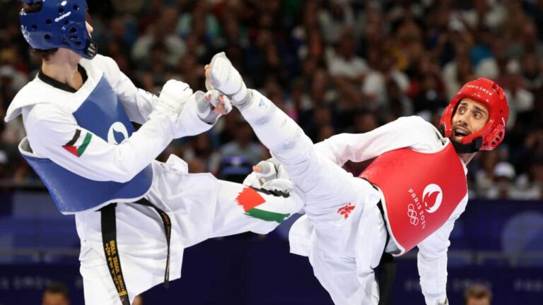أولمبياد باريس 2024 (تايكوندو).. حنتولي يحقق أول فوز فلسطيني ويبحث عن ميدالية تاريخية