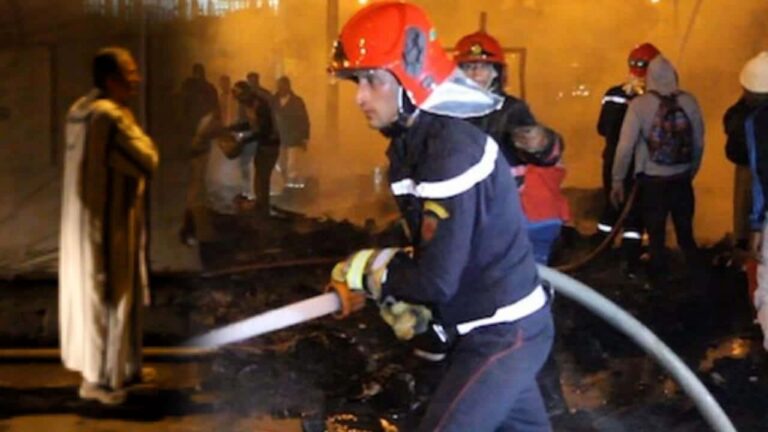 القنيطرة.. حريق بجوطية ابن عباد يجهز على حوالي 134 محل
