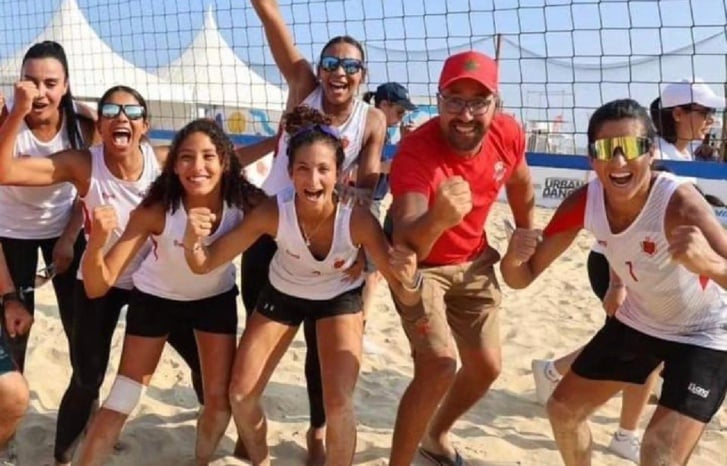 المنتخب المغربي للكرة الطائرة الشاطئية إناث (أقل من 19 سنة) يتأهل إلى بطولة العالم بالصين