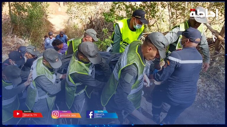 بعد ثلاث أيام من البحث المتواصل.. سلطات ورزازات تعثر على الجثة الثانية التي جرفتها سيول الفيضانات (فيديو)