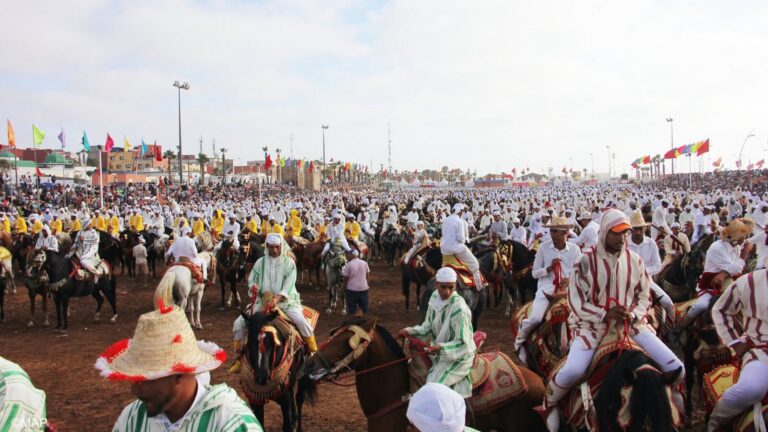 إسدال الستار على فعاليات موسم مولاي عبد الله أمغار