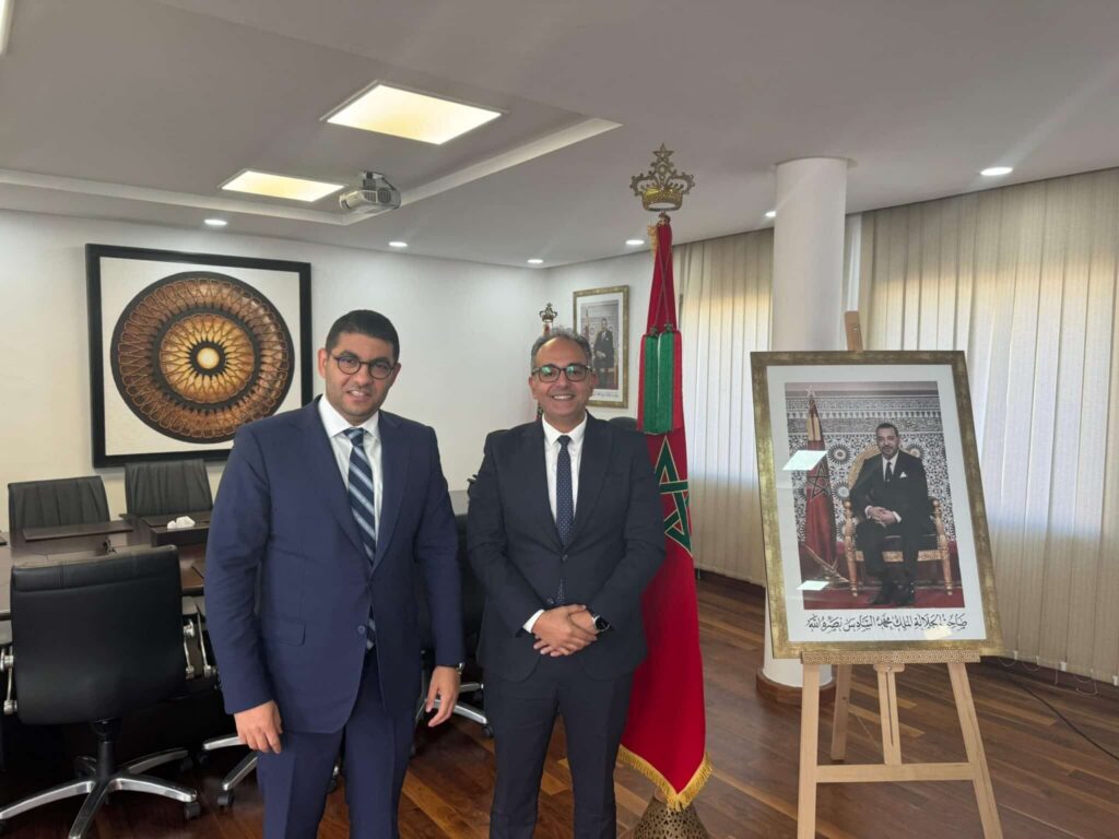 بنسعيد يستقبل مدير السياسات العامة بمنصة تيتكوك لمنطقة الشرق الأوسط وشمال إفريقيا