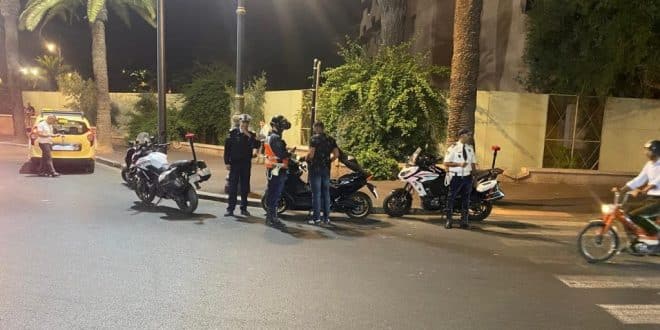 أمن مراكش يواصل حملته ضد المخالفين للقانون ويوقف 425 شخصا