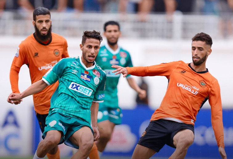 البطولة1.. الرجاء يستهل حملة الدفاع عن لقبه بخسارة على ميدانه