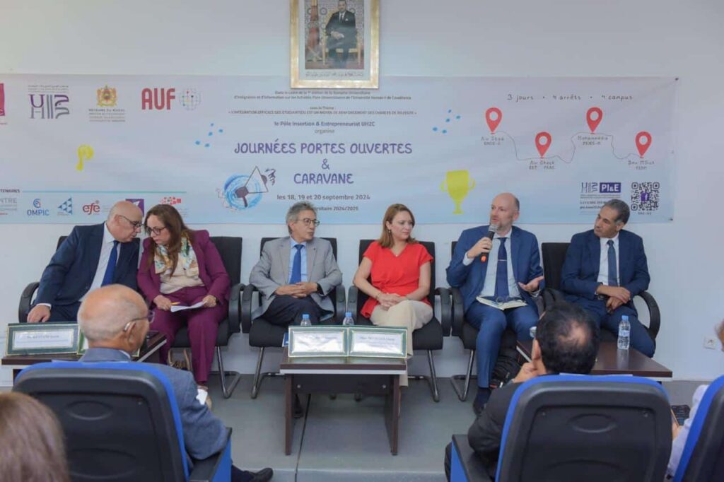 الـ ANAPEC تقرب خدماتها من طلبة جامعة الحسن الثاني (صور)