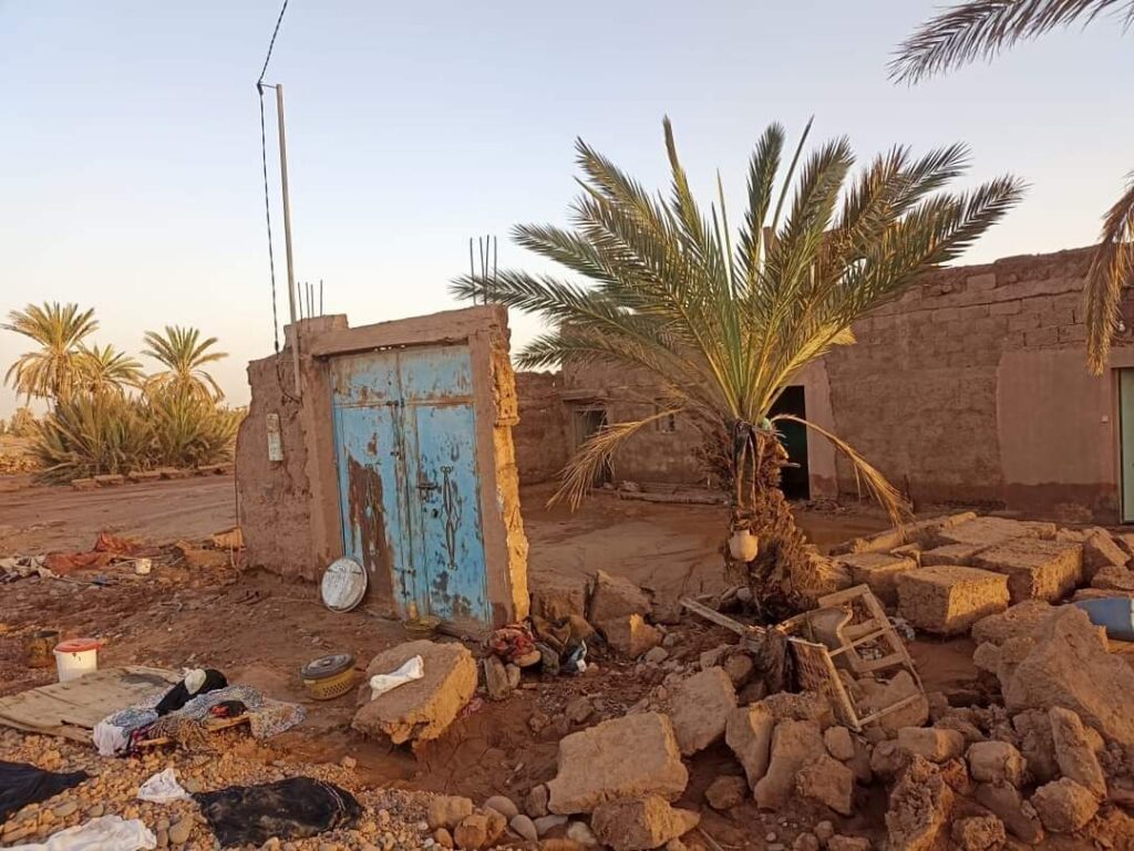 الفيضانات والأمطار الرعدية تُكبد ساكنة إقليم زاكورة خسائر فادحة