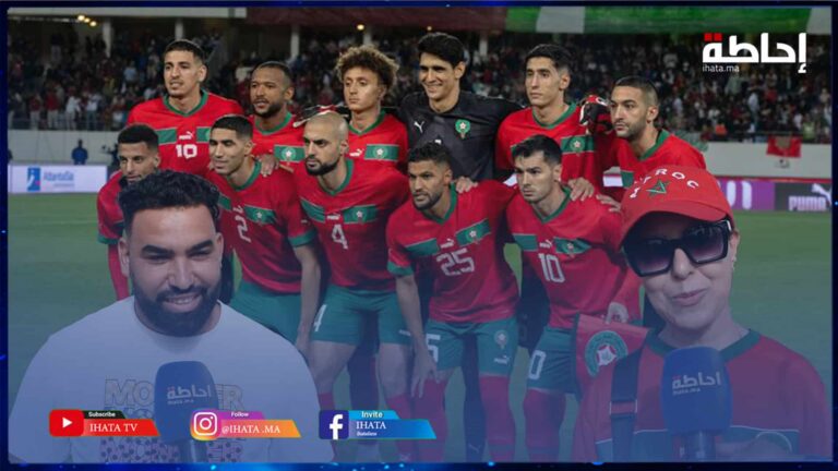 من ملعب أكادير.. مغاربة يتوقعون فوز المنتخب الوطني على الغابون بحصة عريضة ويوجهون رسالة للركراكي (فيديو)