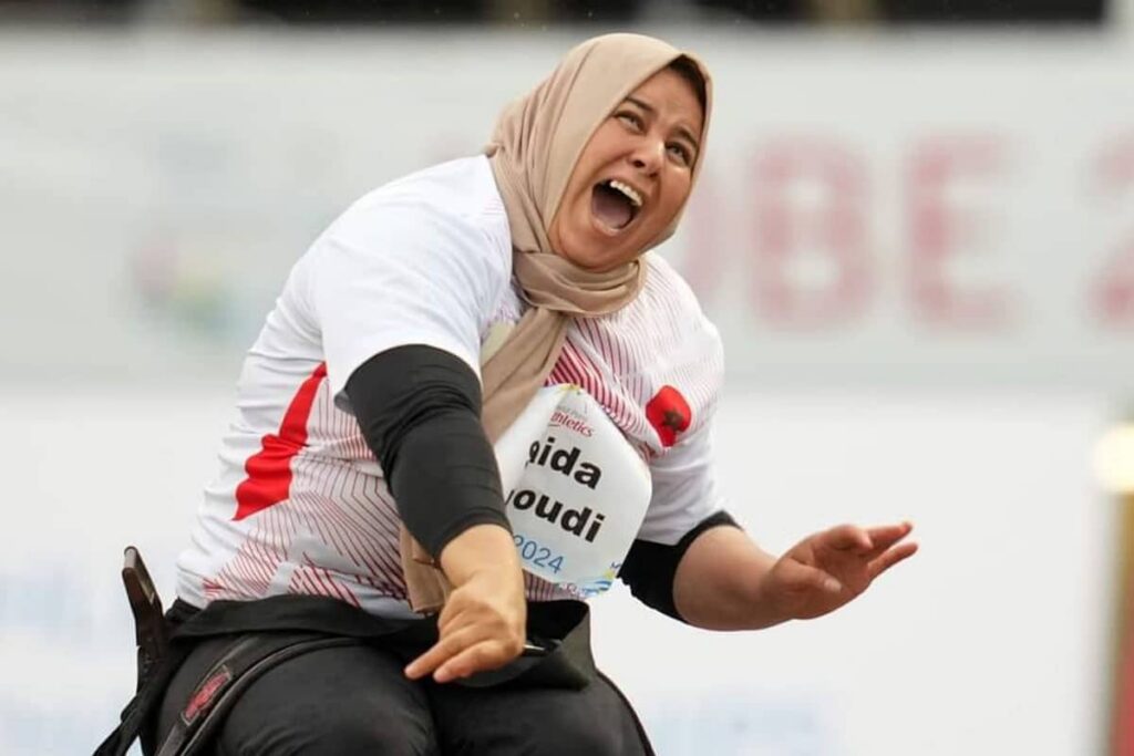 بارالمبياد باريس 2024.. المغربية سعيدة عمودي تحرز برونزية دفع الجلة لفئة "ف 34"