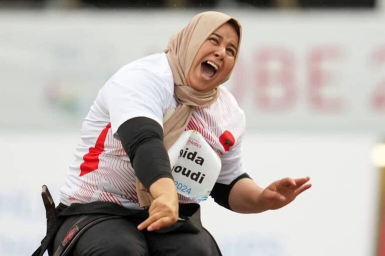 بارالمبياد باريس 2024.. المغربية سعيدة عمودي تحرز برونزية دفع الجلة لفئة "ف 34"