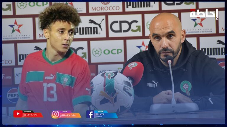 بعد تألق بن صغير.. الركراكي يكيل المدح لنجم موناكو الفرنسي (فيديو)