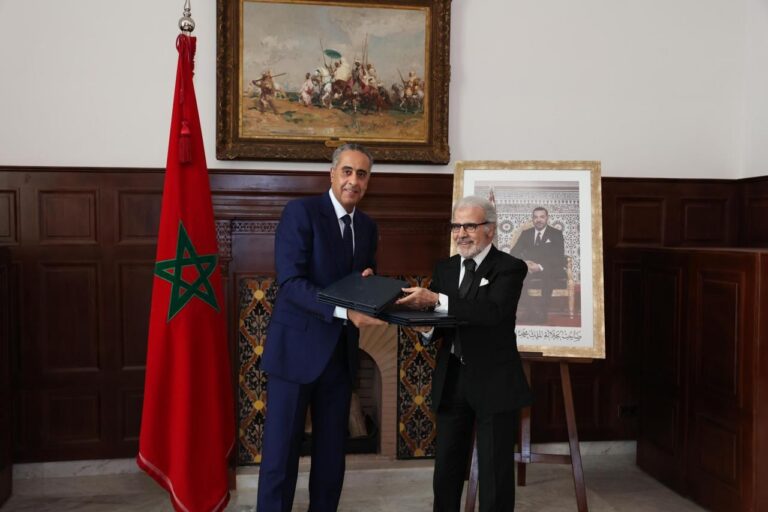 التوقيع على بروتوكول واتفاقية شراكة بين المديرية العامة للأمن الوطني وبنك المغرب (صور)