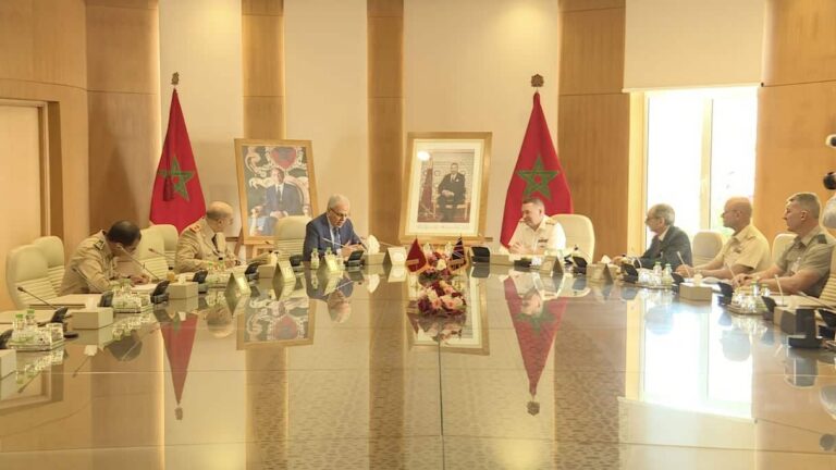 لوديي يستقبل بالرباط رئيس هيئة الأركان العامة للقوات المسلحة السعودية