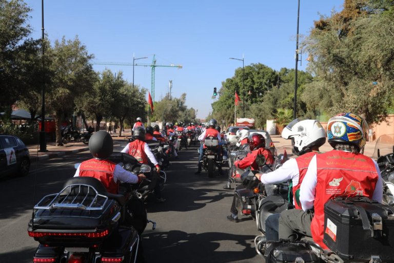 الطواف الدولي للدراجات النارية المسيرة الخضراء الـ12 يروم التعريف بالقضايا الوطنية وخاصة الوحدة الترابية