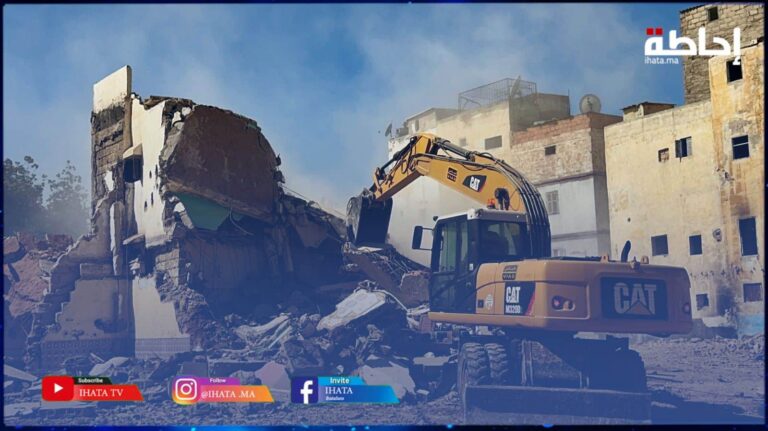 الدار البيضاء.. السلطات تواصل عمليات هدم المنازل بالمدينة القديمة
