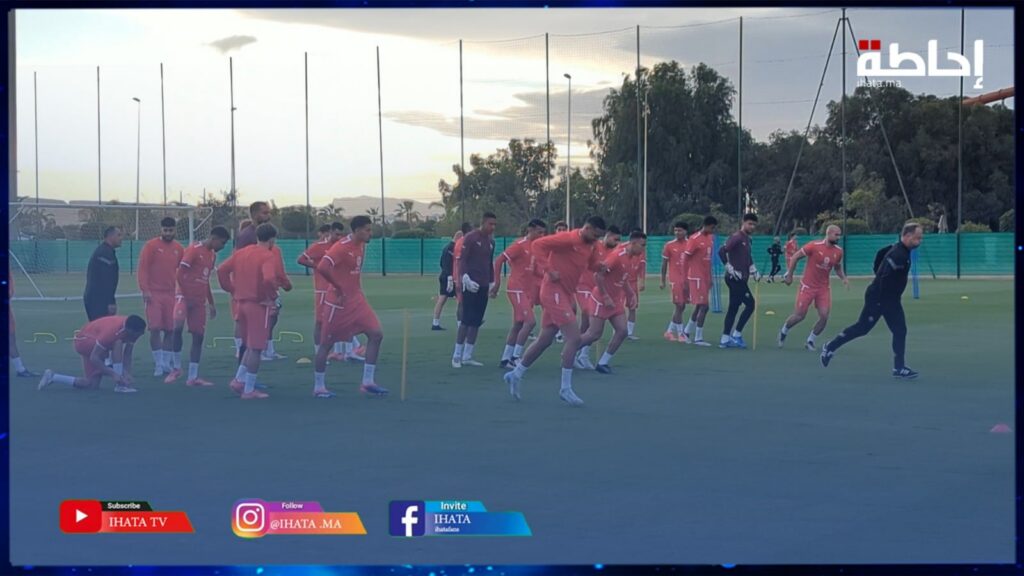 أكرد يتدرب منفردا ومفتاح يعوض بونو.. آخر حصة تدريبية لأسود الأطلس قبل مباراة إفريقيا الوسطى (فيديو)
