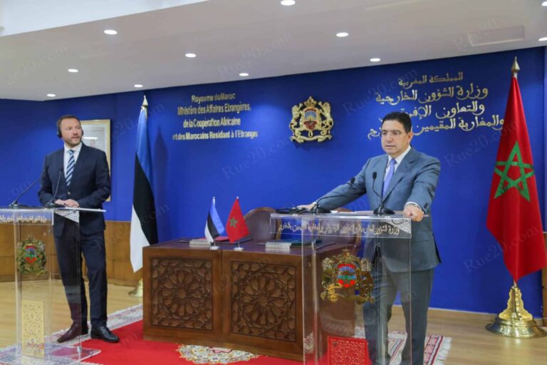 المغرب وإستونيا عازمان على بحث إمكانات تطوير علاقاتهما الثنائية