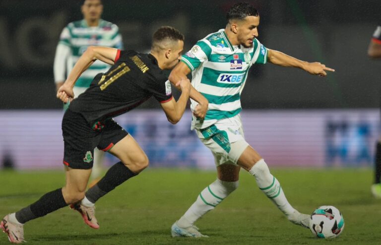 البطولة1.. كلاسيكو الرجاء والجيش بلا غالب ولا مغلوب