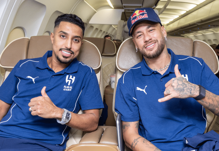 نيمار يعود إلى فريق الهلال بعد غياب طويل