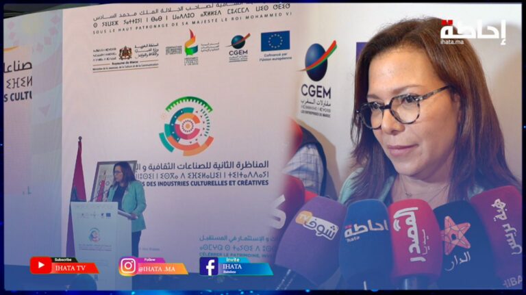 التازي: الصناعة الثقافية والإبداعية قطاع حيوي يجب دعمه للنهوض بعدد من المهن (فيديو)