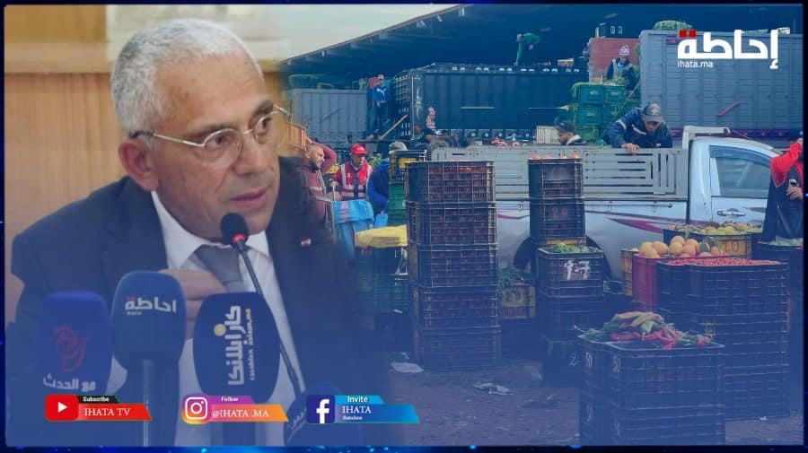 معزوز: ترحيل سوق الجملة مشروع هيكلي لمدينة الدارالبيضاء (فيديو)