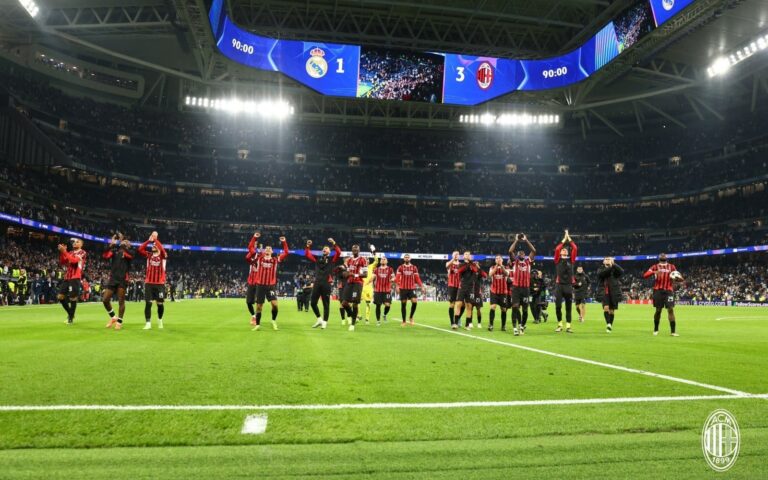 دوري أبطال أوروبا: ميلان يهزم ريال مدريد في البيرنابيو