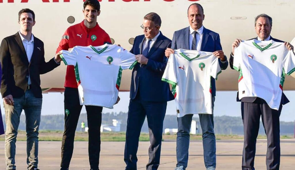 الكشف عن القميص الجديد للمنتخب الوطني لكرة القدم بسلا