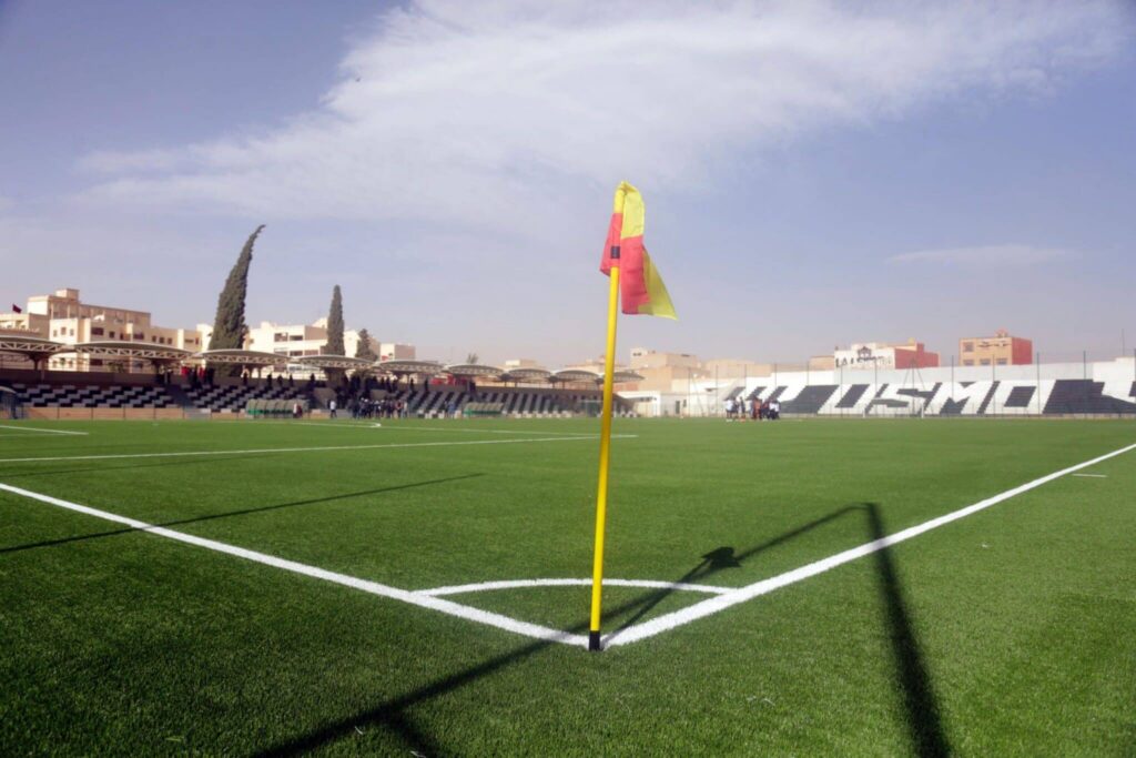 الملعب البلدي لوجدة في حلة جديدة بعد إعادة تأهيله