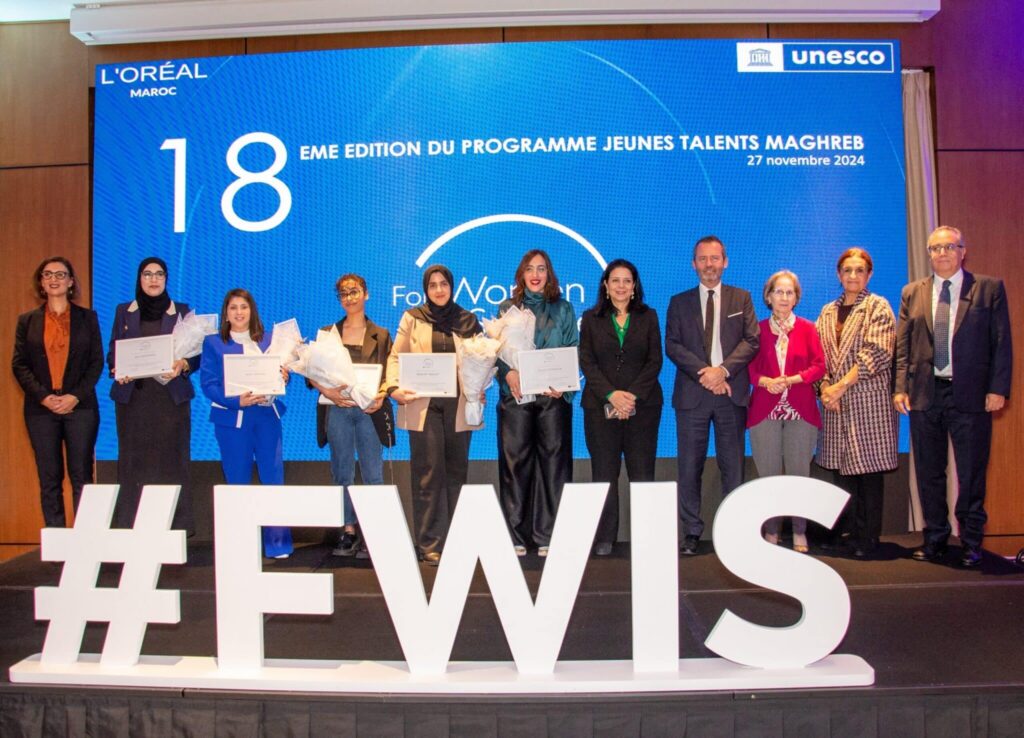 خمس باحثات مغاربيات يفزن بجائزة "من أجل النساء في مجال العلوم 2024" لـ"لوريال اليونسكو"