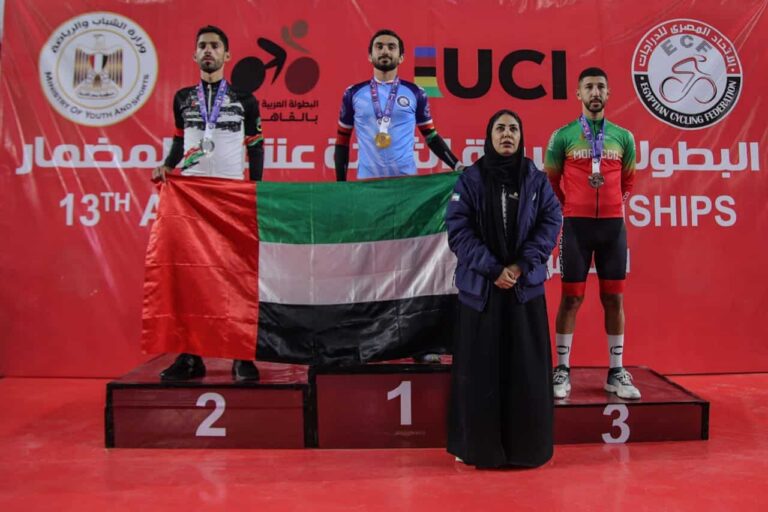 الدراج المغربي أشرف الدغمي يحرز الميدالية البرونزية في مسابقة النقاط ضمن منافسات اليوم الأول