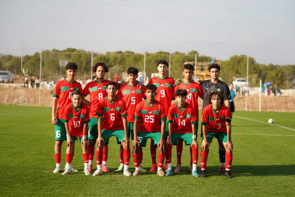 المنتخب الوطني لأقل من 15 سنة يتعادل مع المنتخب المكسيكي