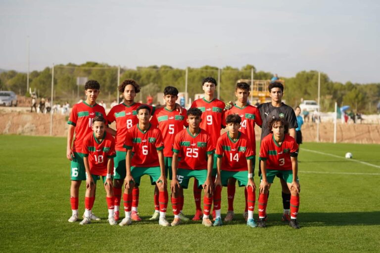 المنتخب الوطني لأقل من 15 سنة يتعادل مع المنتخب المكسيكي