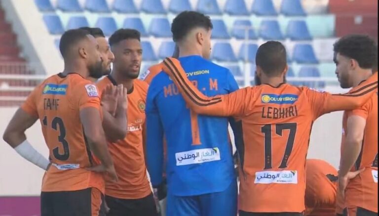 البطولة الاحترافية.. الدفاع الجديدي يتعادل مع نهضة بركان