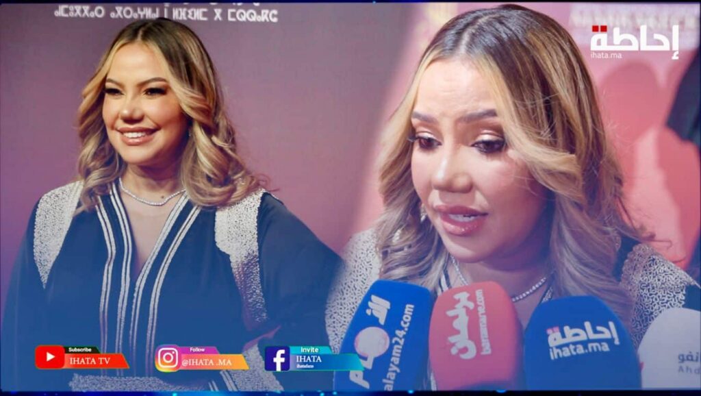 بسبب نعيمة المشرقي.. حسناء مومني تدرف الدموع بالبساط الأحمر (فيديو)